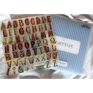 CTMH STAMP SETS D1013 Playful Caps - Retired! Close To My Heart